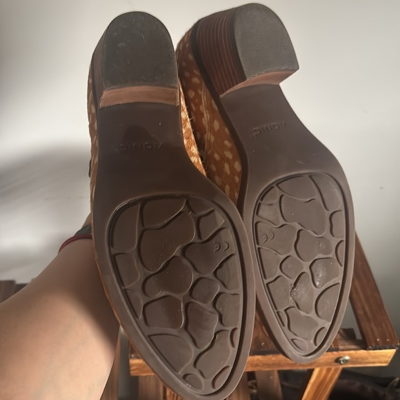 Vionic Cecily Animal Print Women's Tan Ankle Boots - Picture 7 of 11